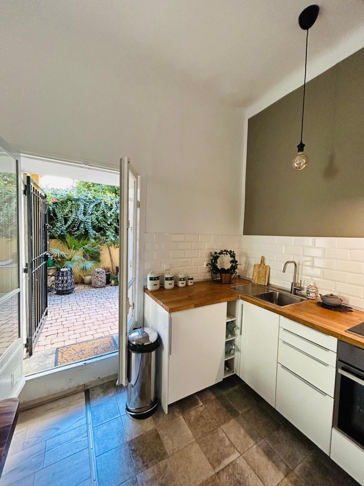 Charmante 3 Zimmer, Stadtwohnung Menton Kültér fotó