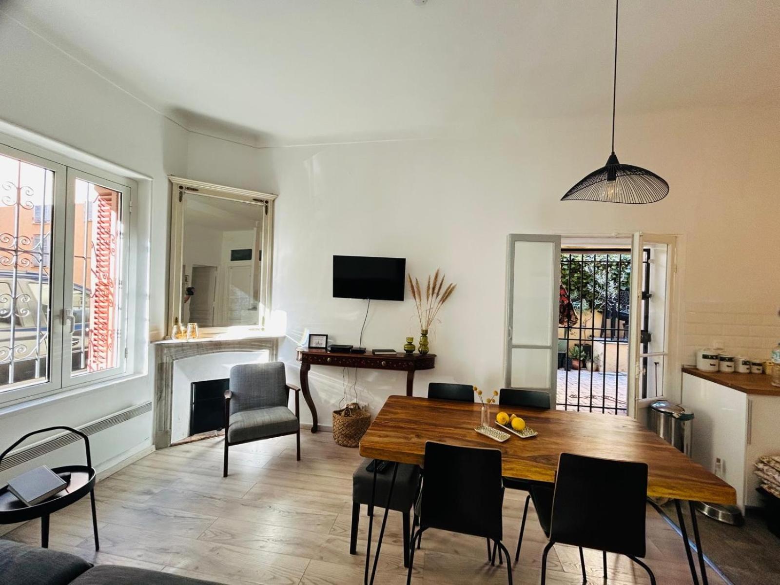 Charmante 3 Zimmer, Stadtwohnung Menton Kültér fotó